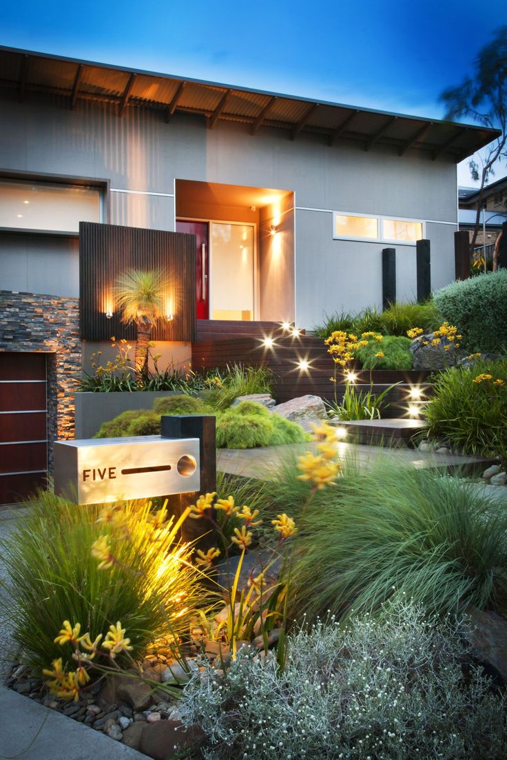 30+ Innovative Backyard Garden Landscaping Ideas 30 Steps and Lights