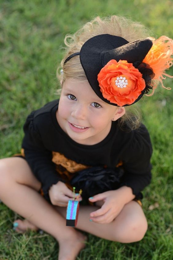 Witches hat headband.