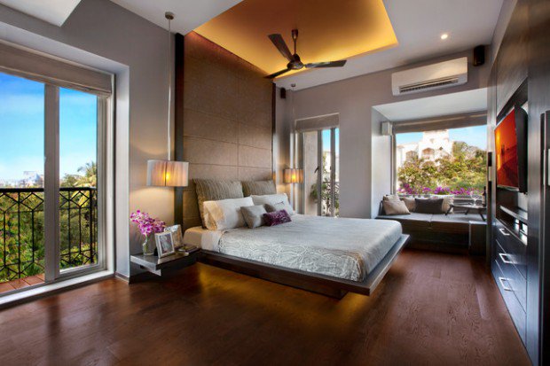 contemporary bedroom