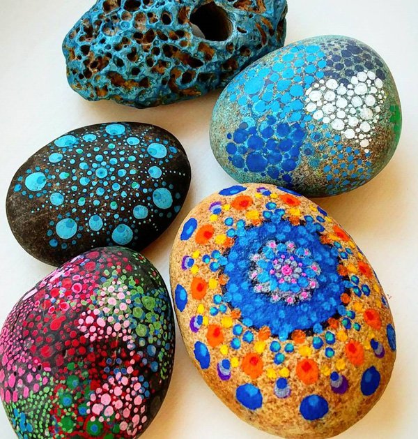 perfect painted rock