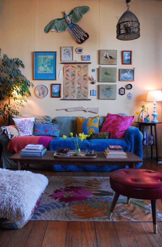 Colorful living space