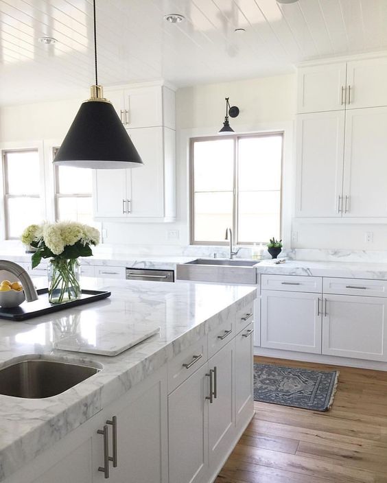 Dream kitchen in white