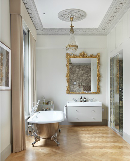 Gold Bathtub Irresistible Bathroom Ideas