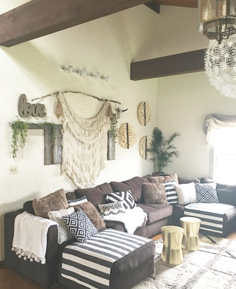 Rustic and glam elements works
