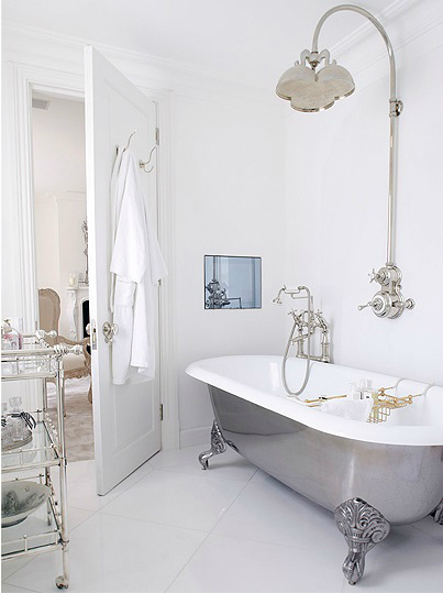 Sliver Irresistible Bathroom Ideas with Bathtub