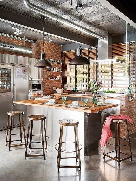 Small loft kitchen ideas