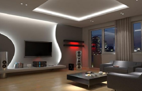 A small home cinema in the home will allow you to enjoy yourself