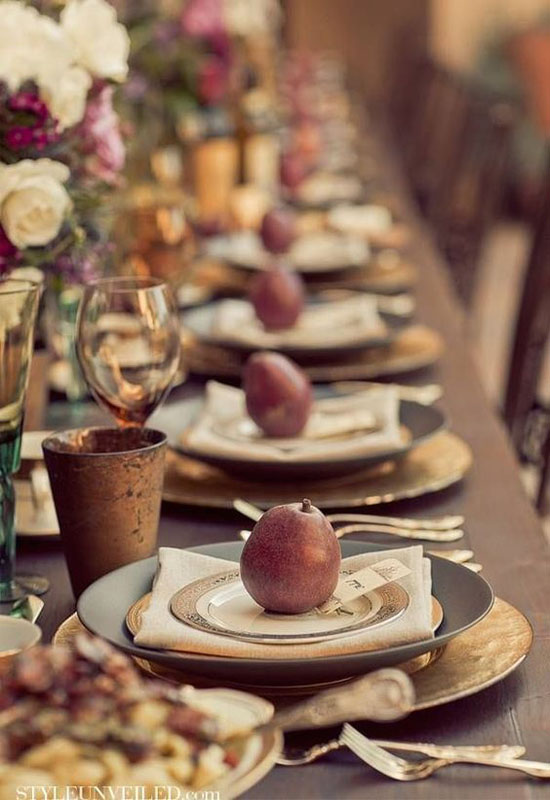 Autumn Tablescape