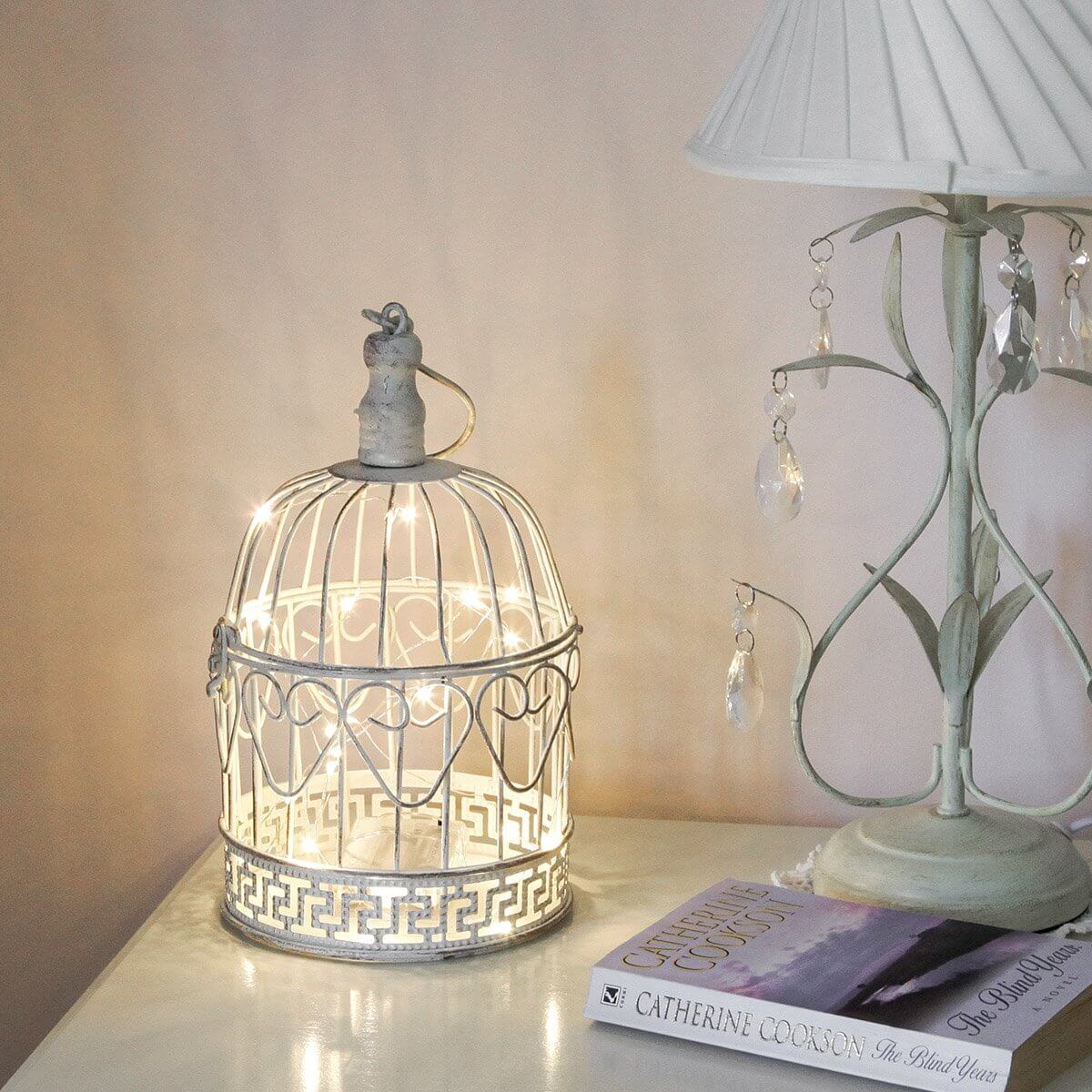 Birdcage Lamp via Love Unique