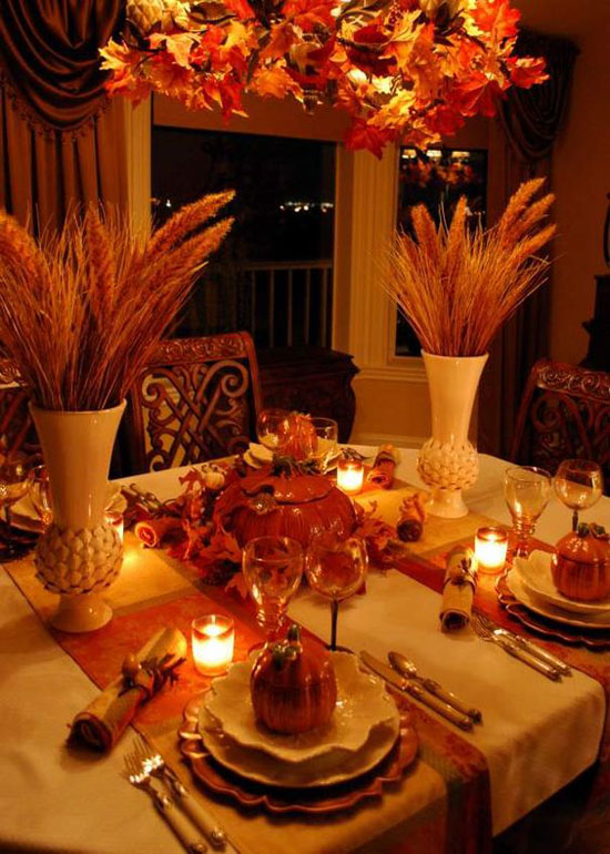 Charming Thanksgiving Tablescape