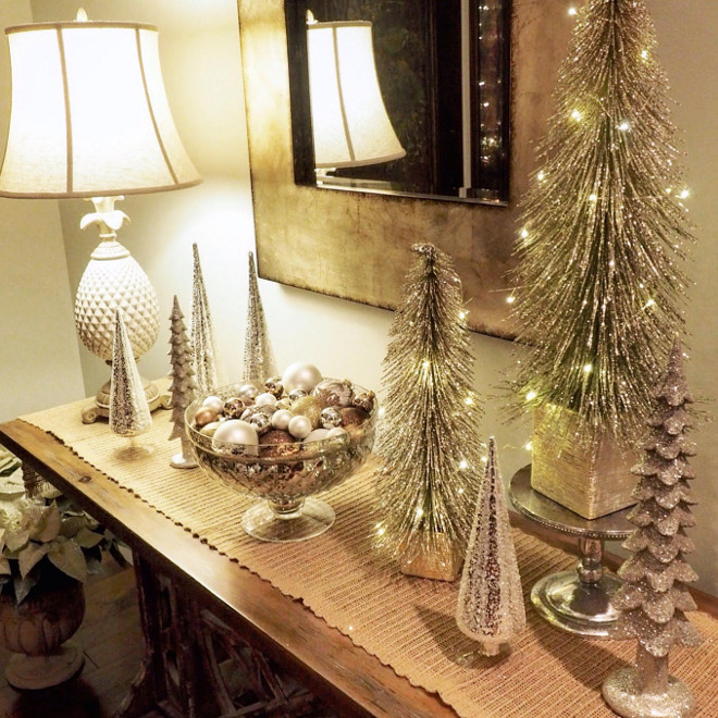 Christmas Foyer Decor