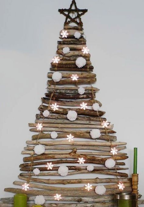 Christmas Tree Of Sticks