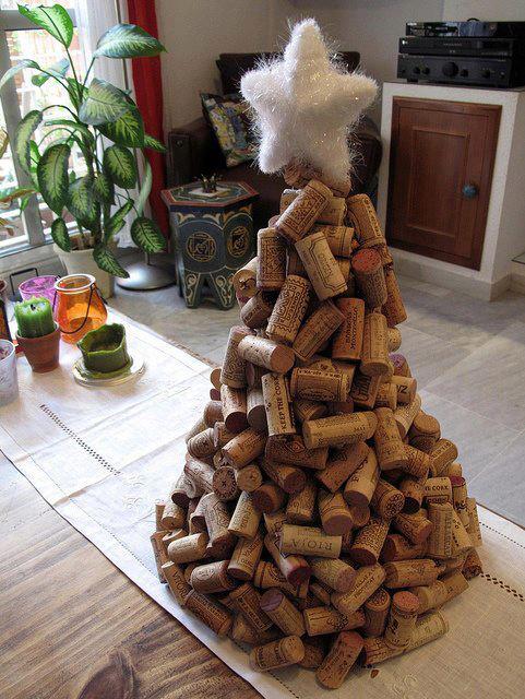 Christmas Tree With Corks