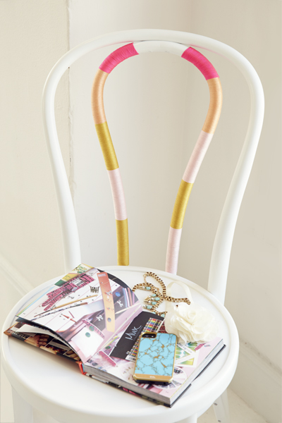 Colorful String Chair via Seventeen