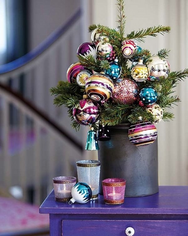 Colorful Tabletop Christmas Tree Decoration