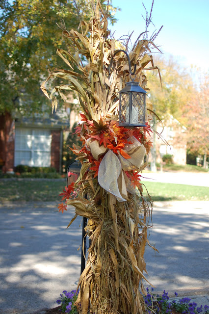 Cornstalk Decor By My Amazing Journey