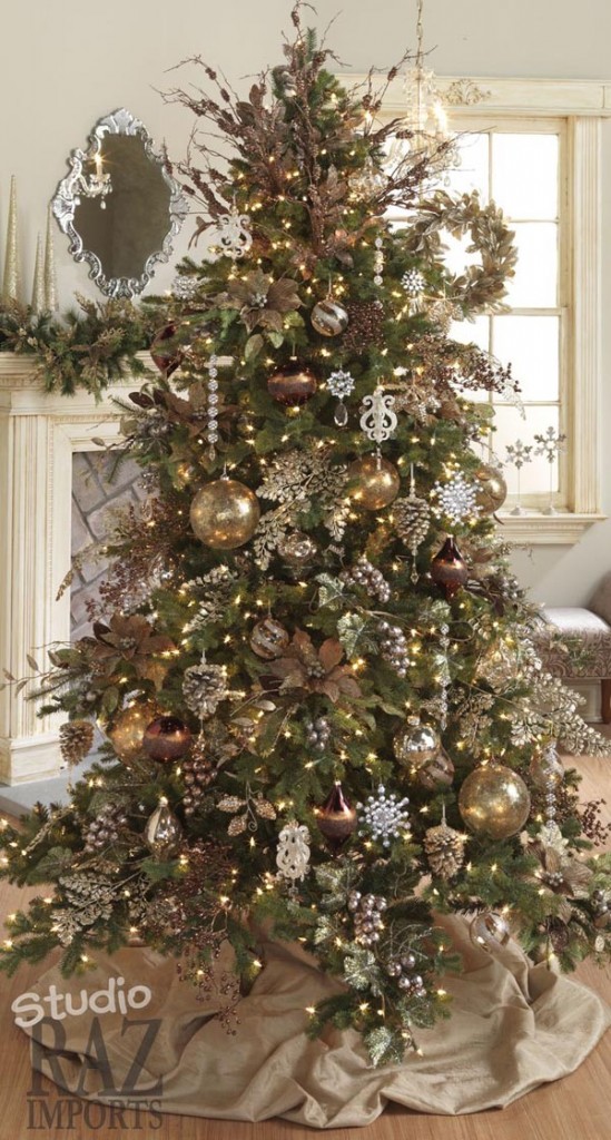 Cozy Rustic Christmas Tree
