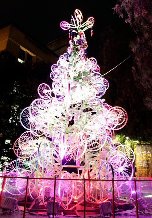 Cycle Christmas Tree