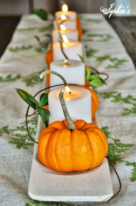 Fall Table Centerpiece