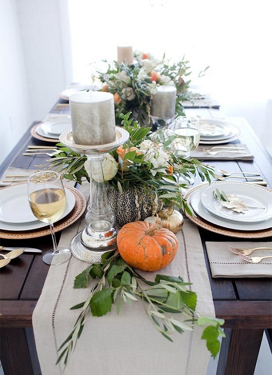 Fall Thanksgiving Table Decor