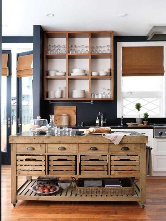 Farmhouse Kitchen Island