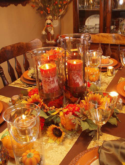 Festive Thanksgiving Tablescape