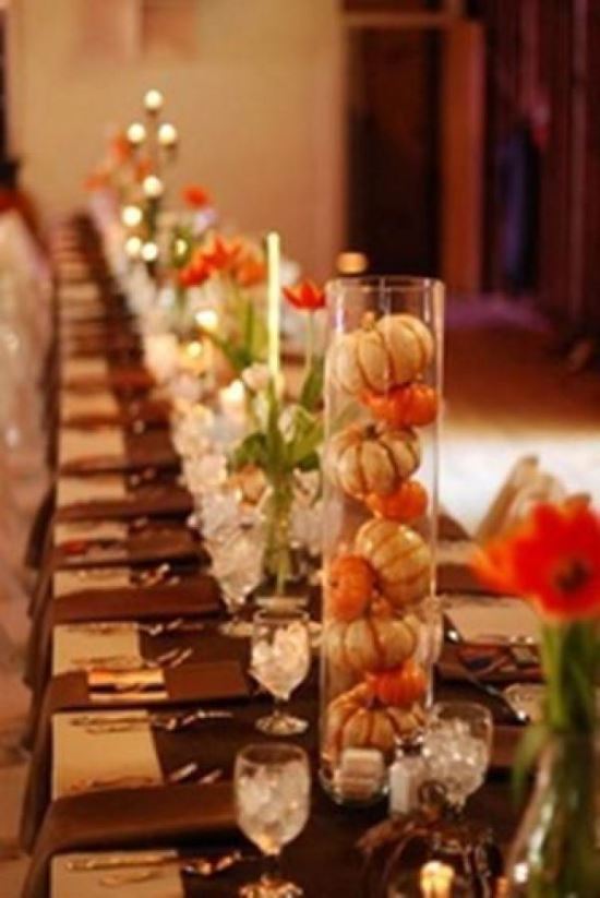 35+ Creative Thanksgiving Decorating Ideas 11 Flask Thanksgiving Decor
