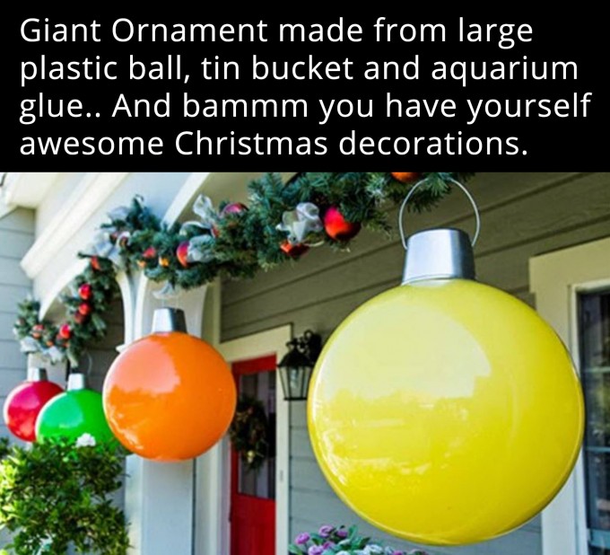 Giant Ornament Balls