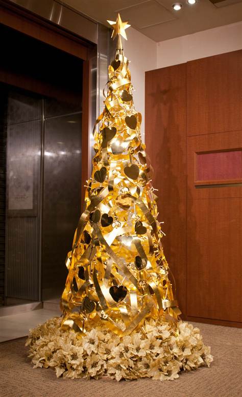 Gold Christmas Tree