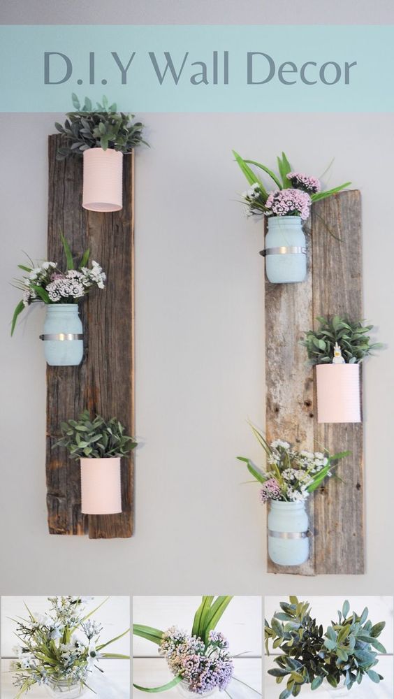 40 Beautiful DIY Rustic Wall Decor Ideas 12 Home decor with a Pallet