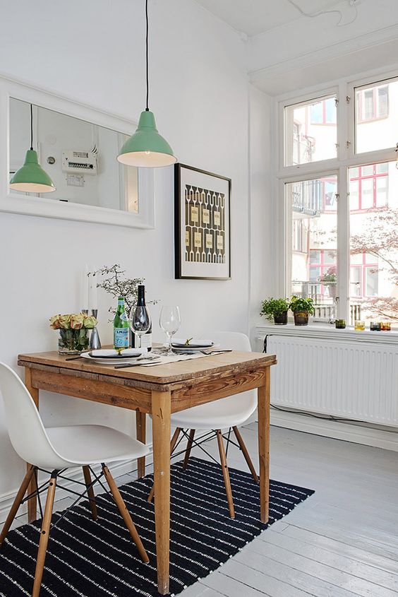 Incorporate dining rooms and kitchens into one