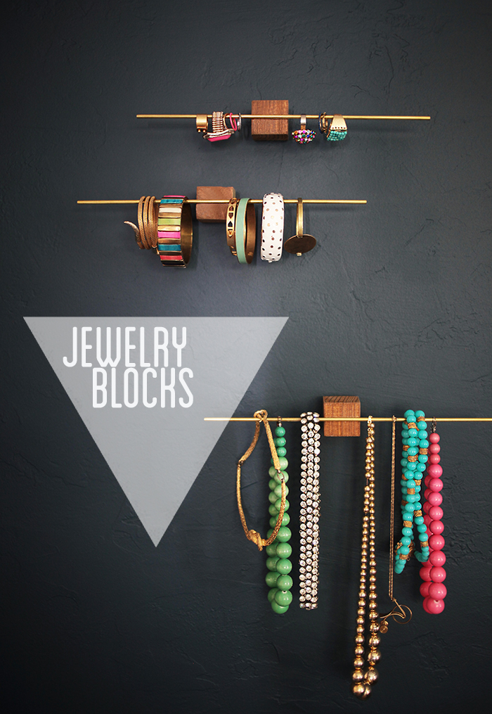 Jewelry Blocks via Emily Henderson