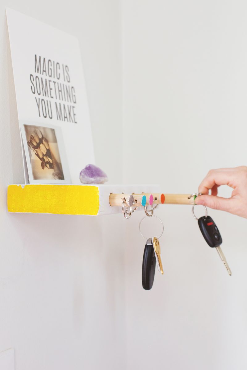 Key Organizer Check out A Beautiful Mess to learn how to make