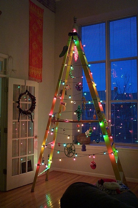 Ladder Christmas Tree