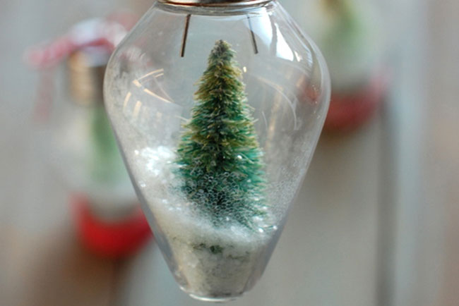 Miniature Snow Globe via NoBiggie