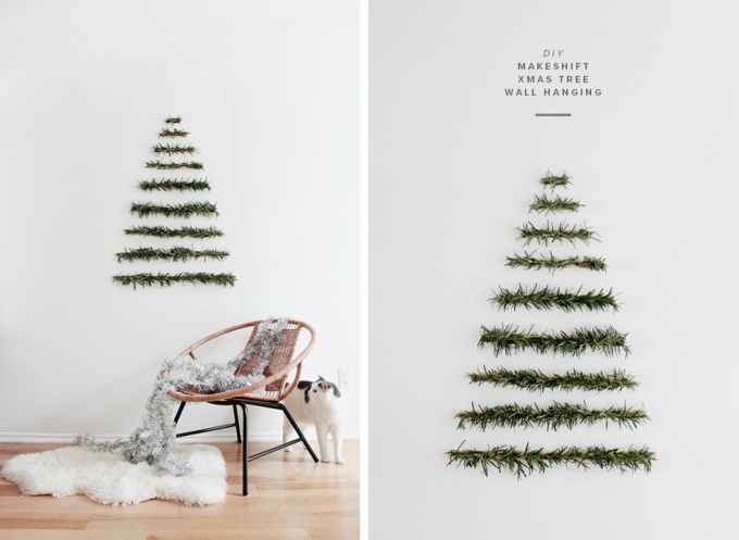 Modern DIY Christmas tree design