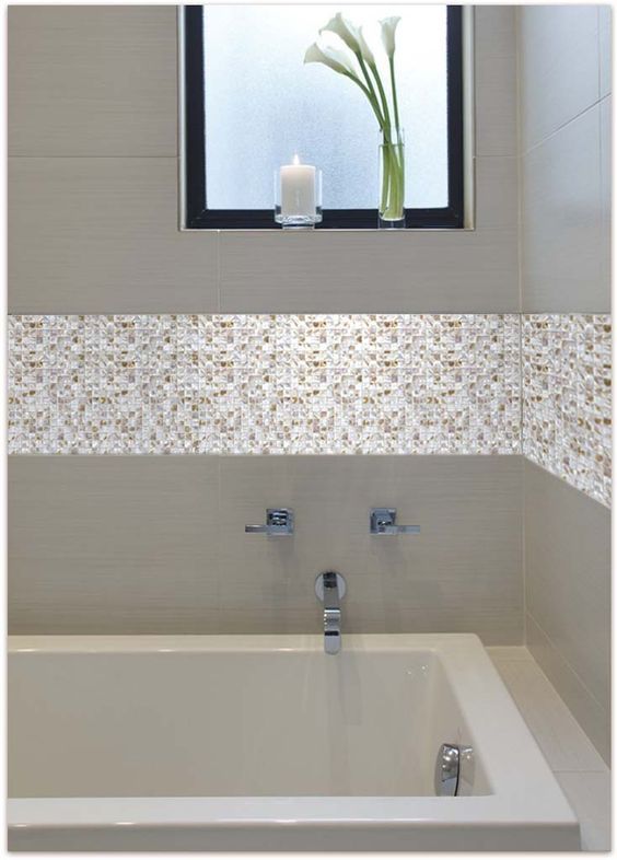 Mother of Pearl Tile Wall Accent