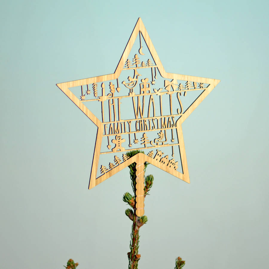 Personalized Tree Topper