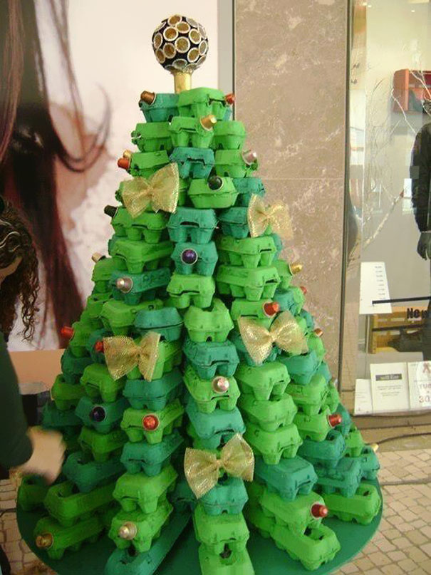 Small Egg Carton Tree