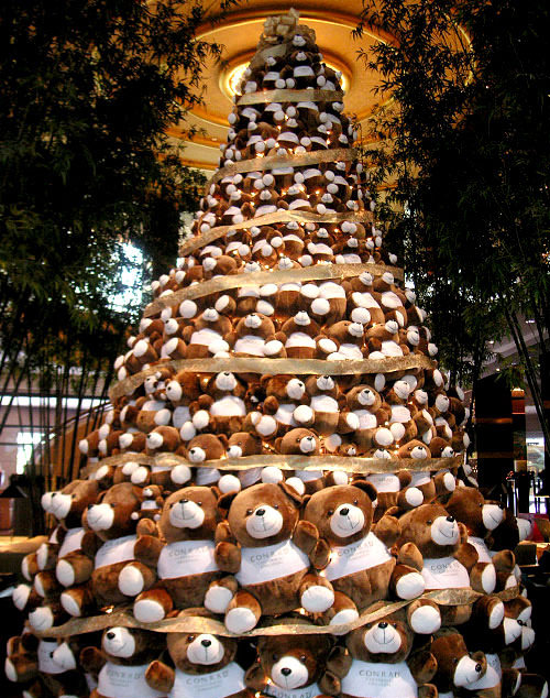 Teddy Bear Christmas Tree