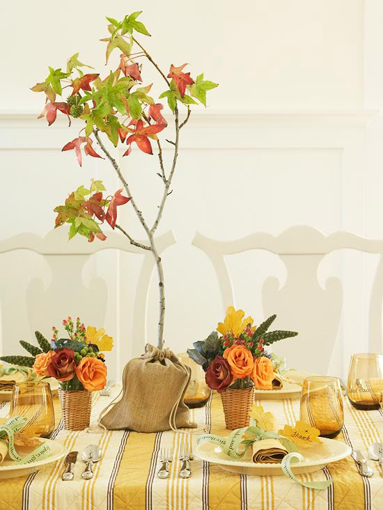 Thanksgiving Table Decor Ideas 2017