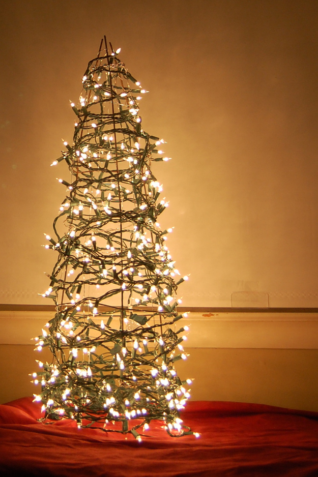 Tomato Cage Christmas Tree