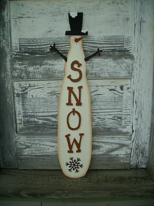 Turn a Fan Blade into a Snowman