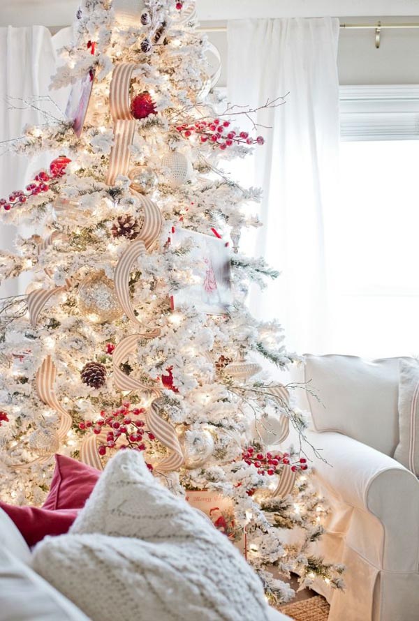 Vintage and Cozy Christmas Tree