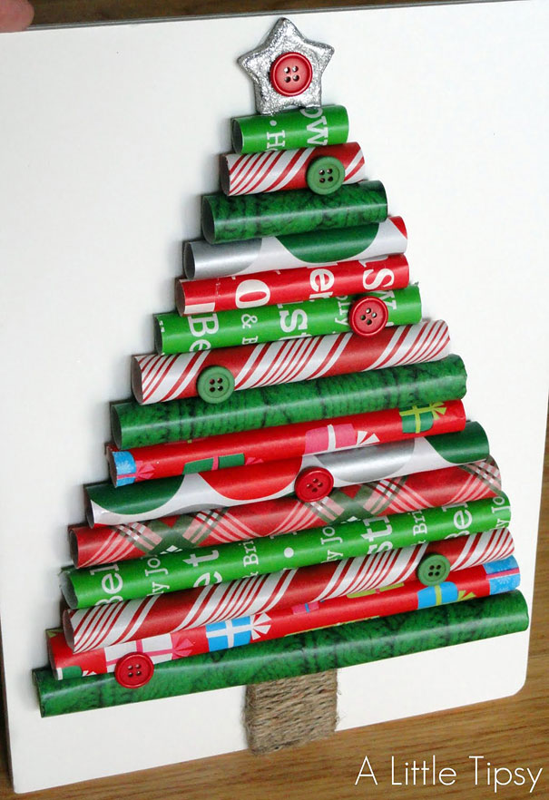 Wrapping Paper Christmas Tree