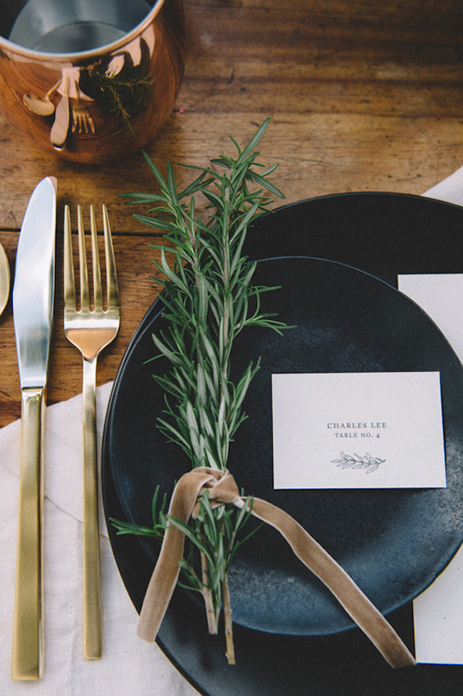 fall table setting that also smells great