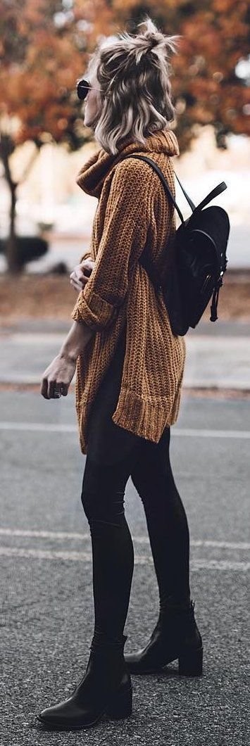 women's brown sweater