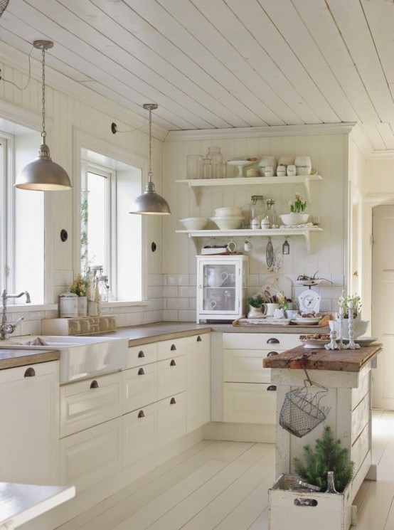 Chic Farmhouse Kitchen Dcor Ideas