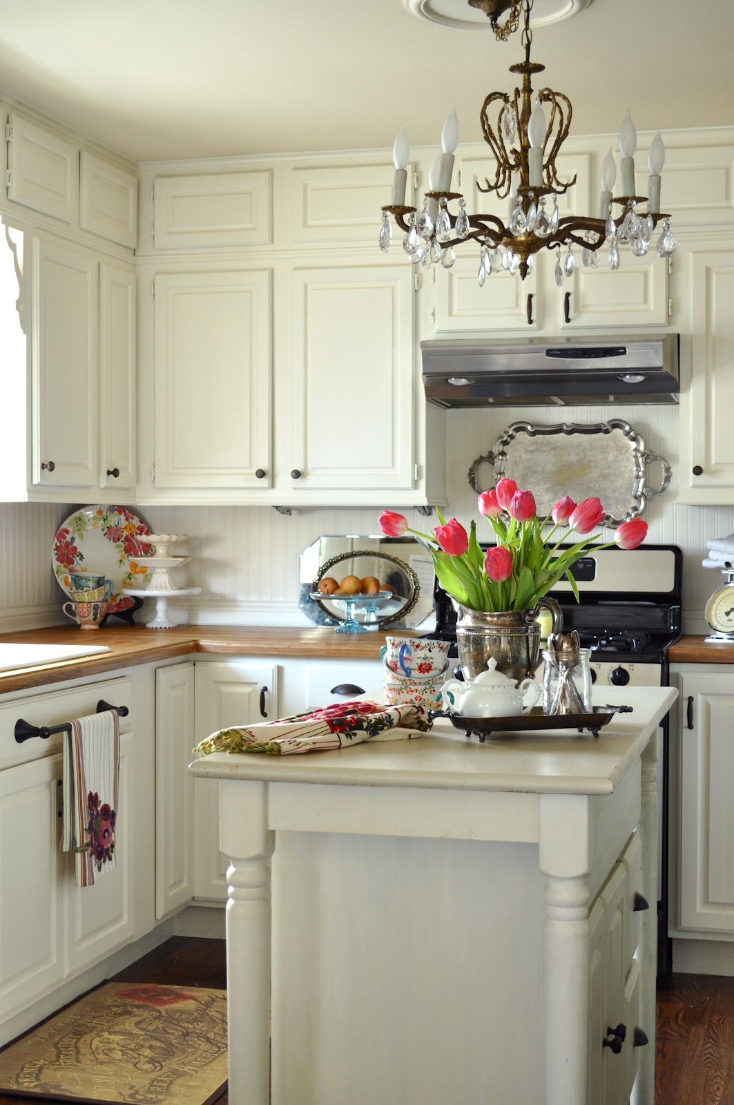 Old Country Cottage Small Kitchen