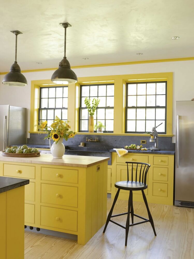 Yellow Cottage Kitchen